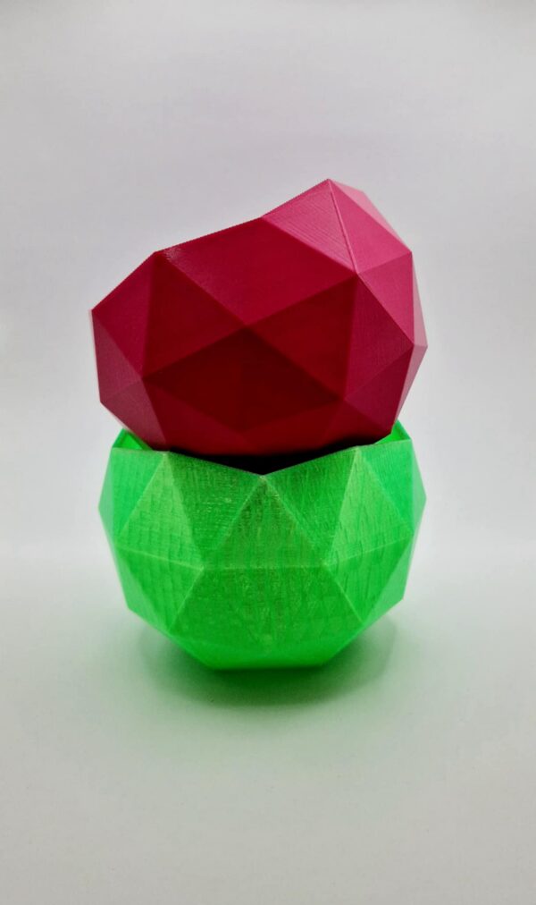 3D-prinditud geomeetriline kauss