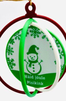 Jõulukaunistus – Isikupärastatav sõnum